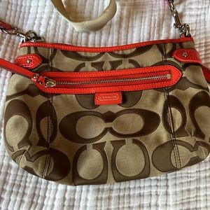 Coach adjustable crossbody bag